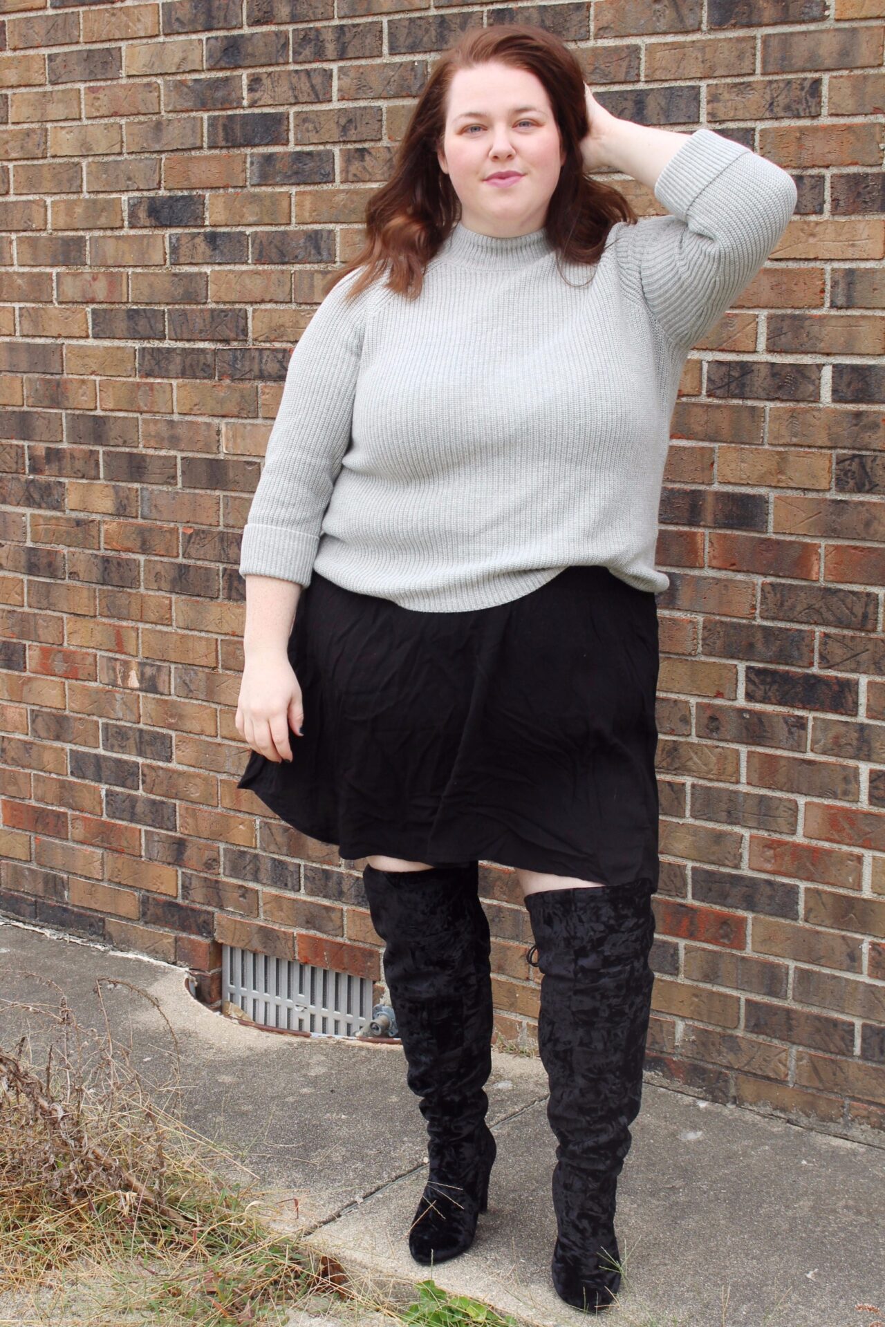 plus size over the knee boots