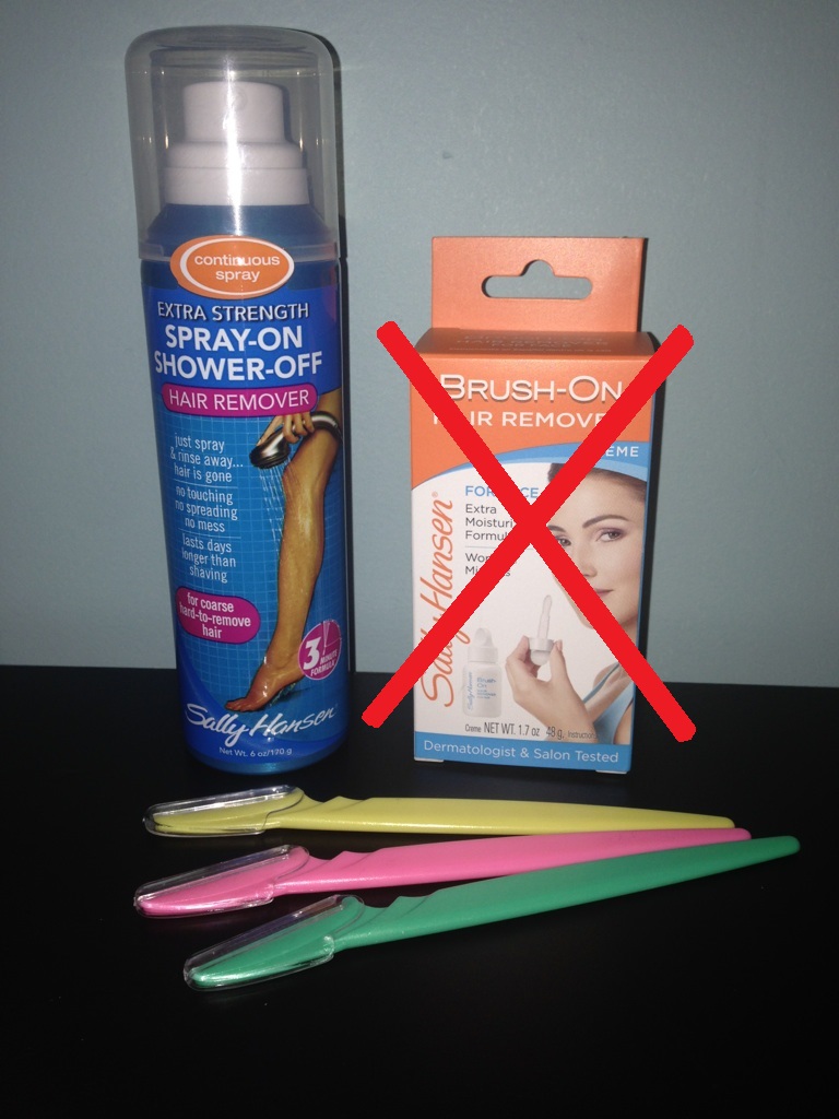 Review Sally Hansen BrushOn Hair Remover The Pretty Plus