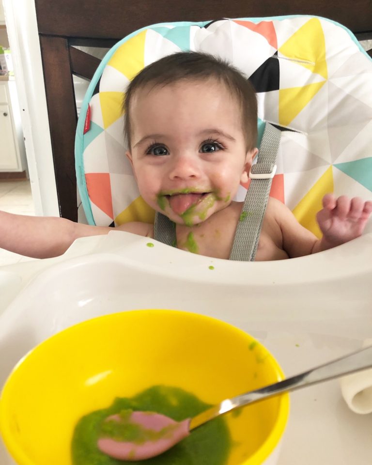 HOW TO HELP BABY GAIN WEIGHT 6 MONTHS+ The Pretty Plus
